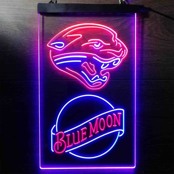 Blue Moon Bar Jacksonville Jaguars Est 1995 Led Light