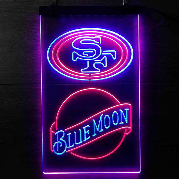 Blue Moon Bar San Francisco 49Ers Est 1946 Led Light