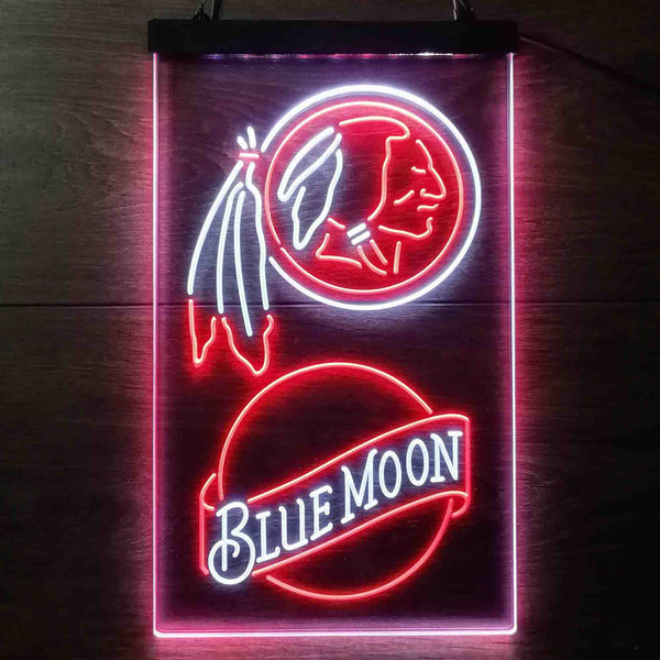 Blue Moon Bar Washington Est 1932 Led Light