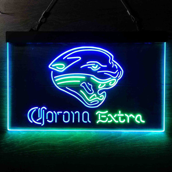 Corona Extra Bar Jacksonville Jaguars Est 1995 Led Light