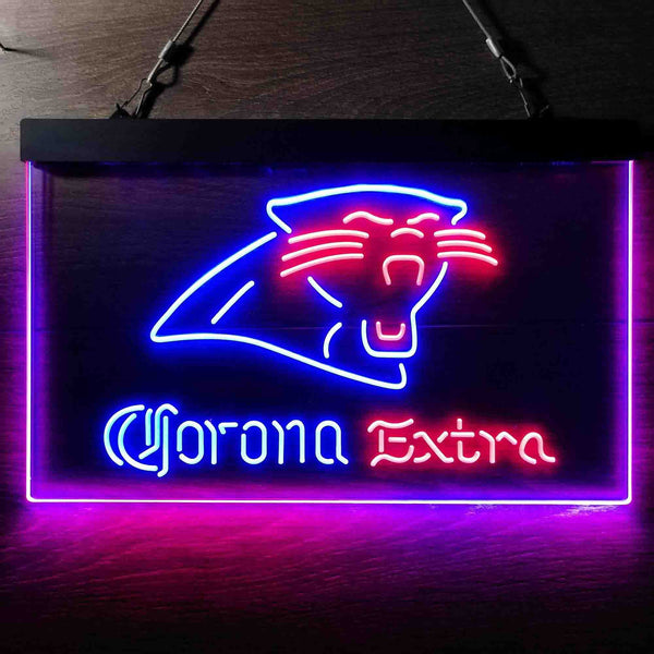 Corona Extra Bar Carolina Panthers Est 1995 Led Light