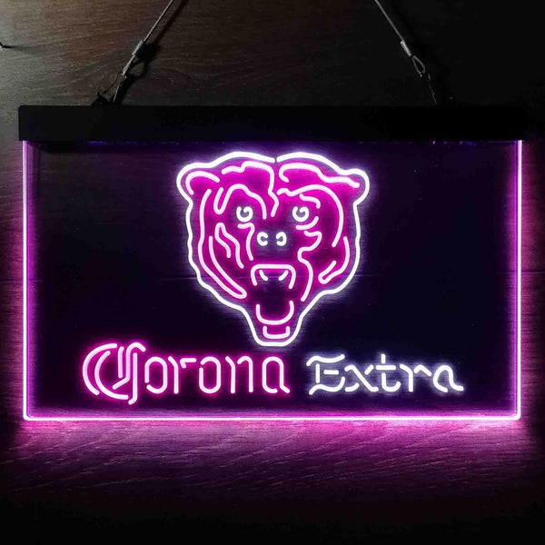 Corona Extra Bar Chicago Bears Est 1920 Led Light