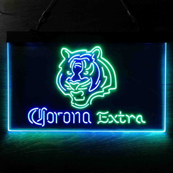 Corona Extra Bar Cincinnati Bengals Est 1968 Led Light