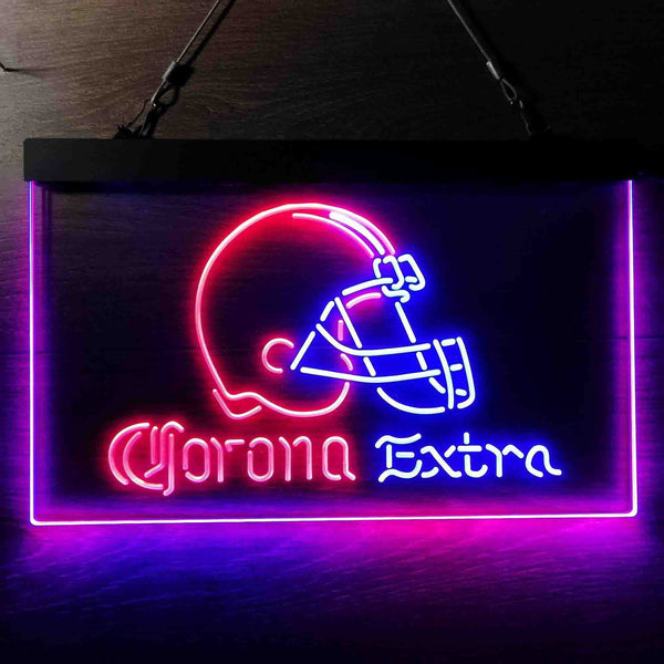 Corona Extra Bar Cleveland Browns Est 1946 Led Light