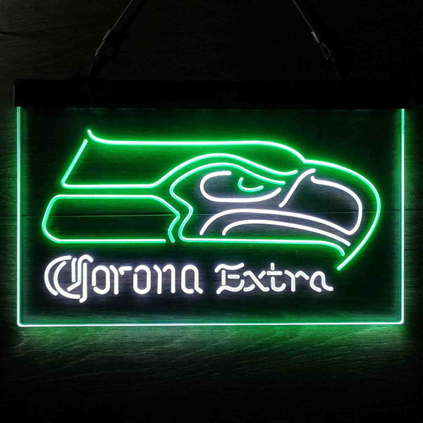 Corona Extra Bar Seattle Seahawks Est 1976 Led Light