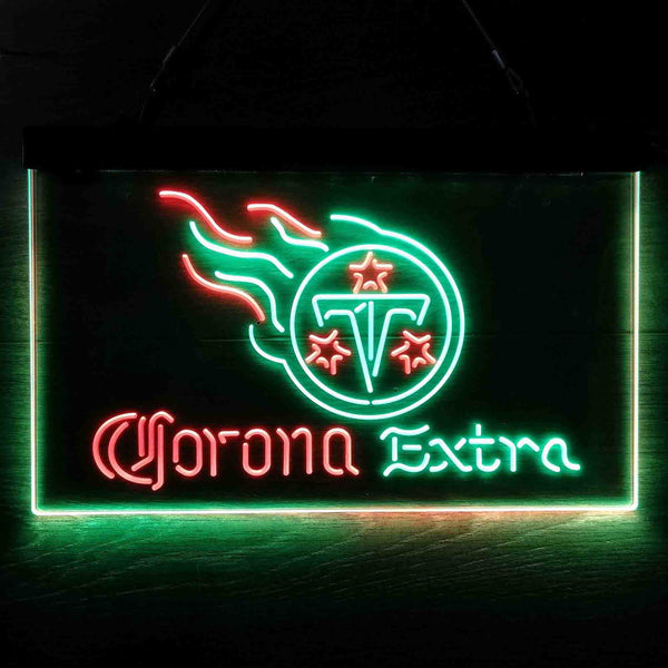 Corona Extra Bar Tennessee Titans Est 1960 Led Light