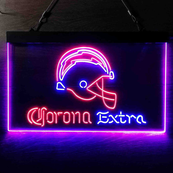 Corona Extra Bar Los Angeles Chargers Est 1960 Led Light