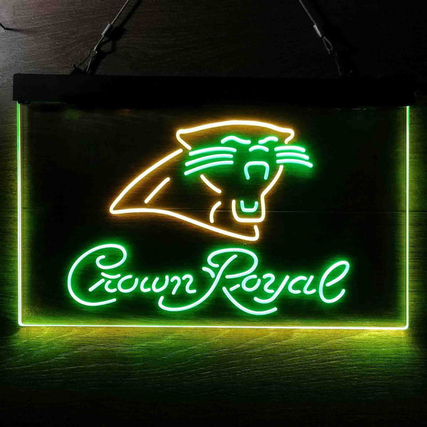 Crown Royal Bar Carolina Panthers Est 1995 Led Light