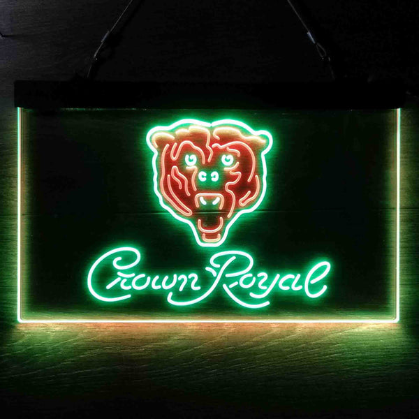 Crown Royal Bar Chicago Bears Est 1920 Led Light