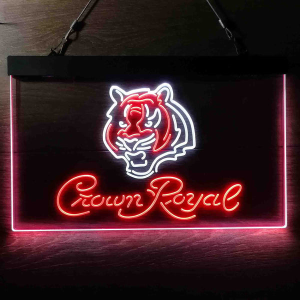 Crown Royal Bar Cincinnati Bengals Est 1968 Led Light