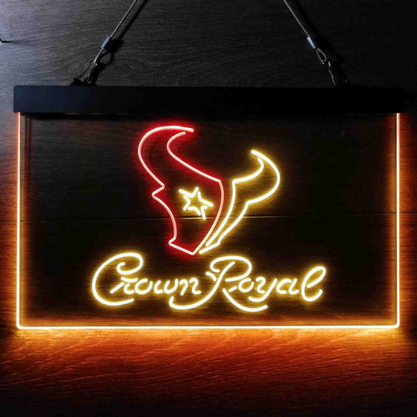 Crown Royal Bar Houston Texans Est 2002 Led Light