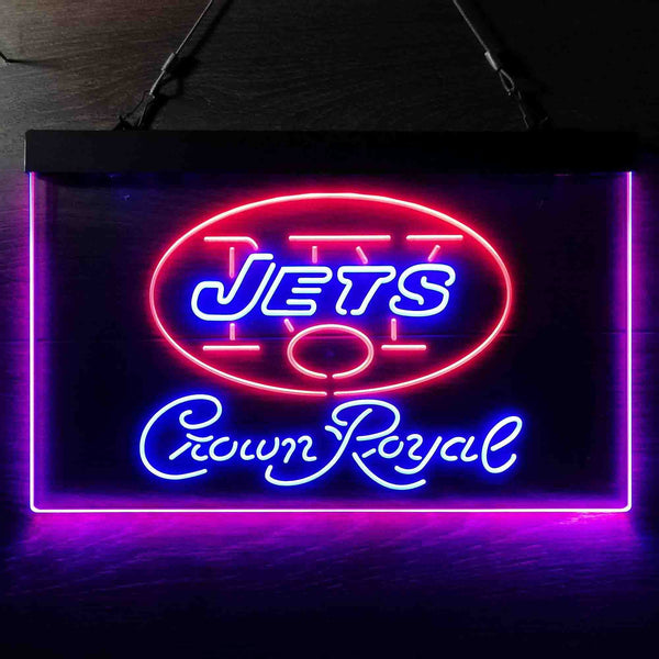 Crown Royal Bar New York Jets Est 1960 Led Light