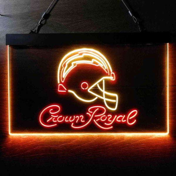 Crown Royal Bar Los Angeles Chargers Est 1960 Led Light