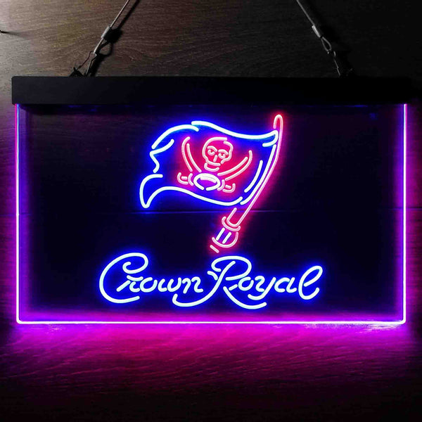 Crown Royal Tampas Bays Buccaneerss League Club Led Light