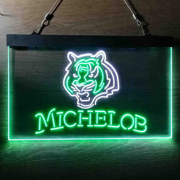 Michelob Bar Cincinnati Bengals Est 1968 Led Light