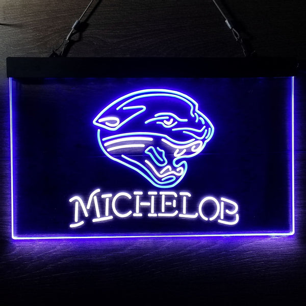 Michelob Bar Jacksonville Jaguars Est 1995 Led Light