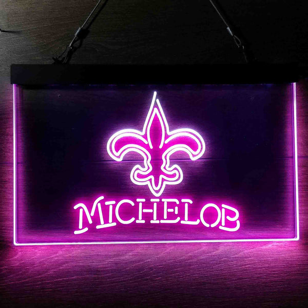 Michelob Bar New Orleans Saints Est 1967 Led Light