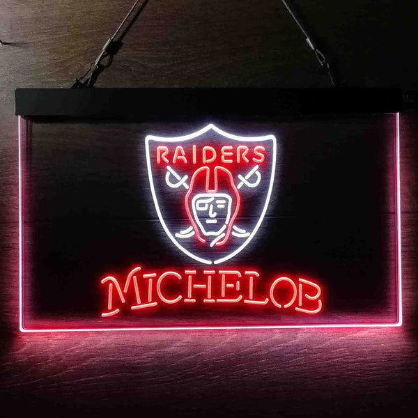 Michelob Bar Oakland Raiders Est 1960 Led Light