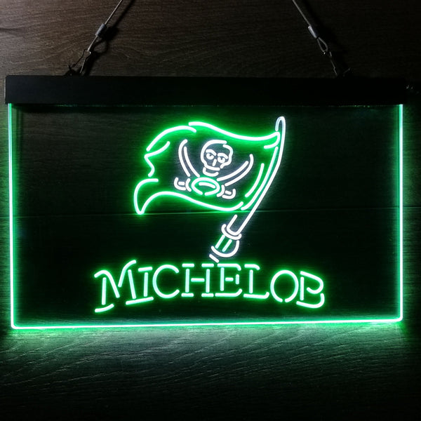 Michelob Bar Tampa Bay Buccaneers Est 1976 Led Light