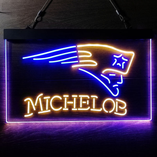 New Englands Football Club Patriots League Michelob Bar Led Light