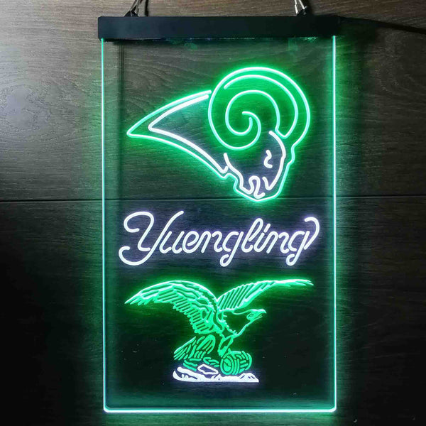 Yuengling Bar Los Angeles Rams Est 1937 Led Light